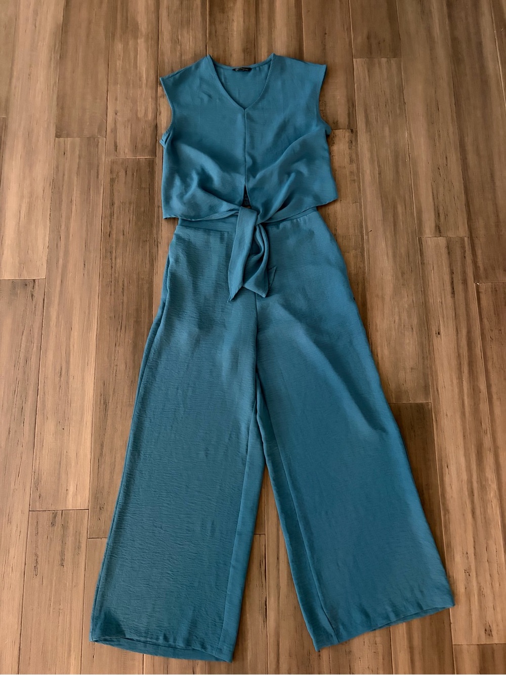 Two piece matching set/jumpsuit - Pretty Garden - size S